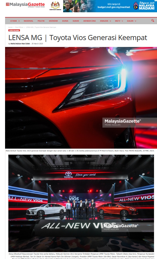 All-New Toyota Vios: Redefining the Compact Sedan - Image 2